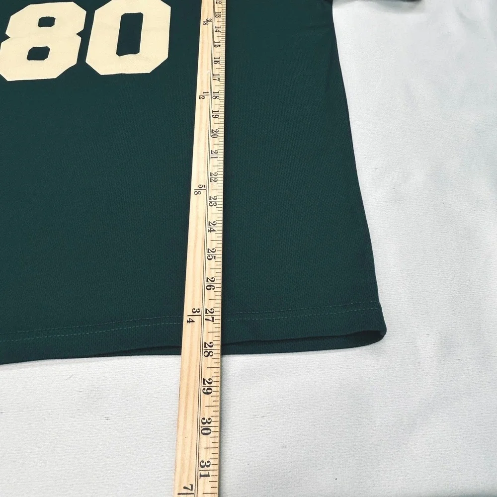 Jameson Irish Whiskey Jersey Shirt Mens Medium Green #80 Graphic Bar Festival